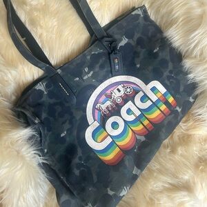 Coach Canvas Tote